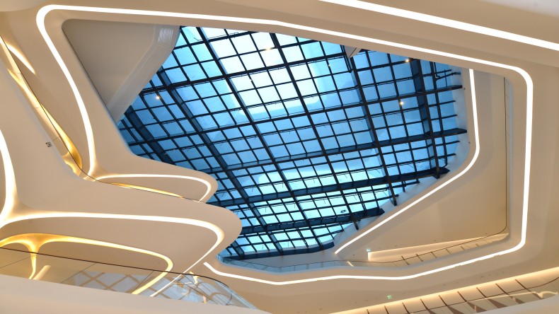 The interior design of the integrated hotel The interior design of the integrated hotel