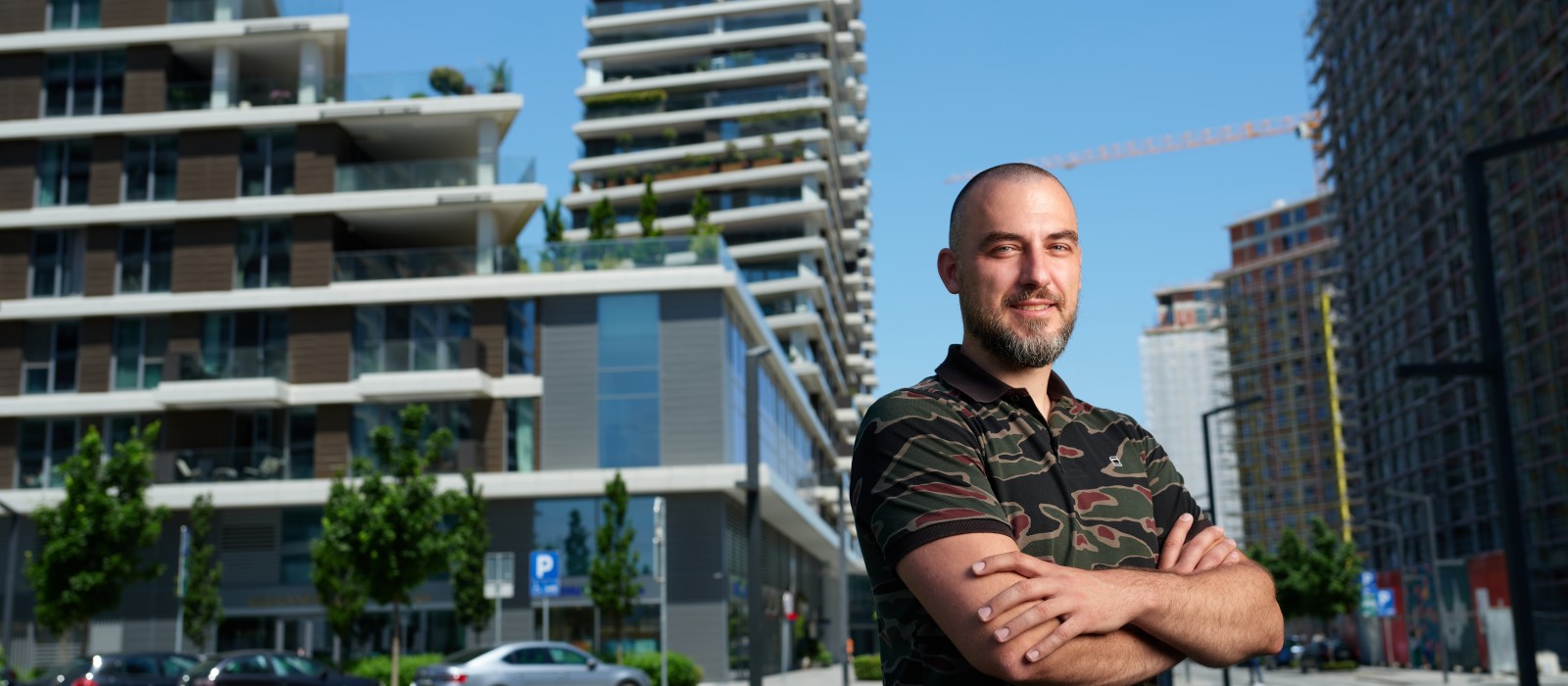 Marko Milošević, Technischer Berater und seitens Geberit verantwortlich für das Projekt Belgrade Waterfront Marko Milošević, Technischer Berater und seitens Geberit verantwortlich für das Projekt Belgrade Waterfront