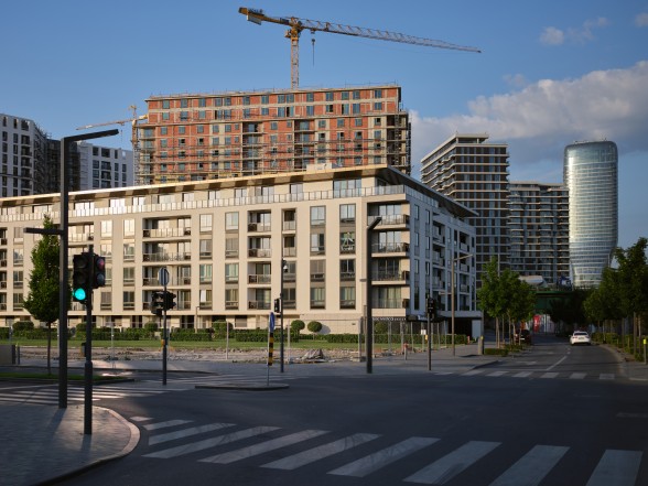 Das Luxus-Wohnhaus Belgrade Waterfront Magnolia 