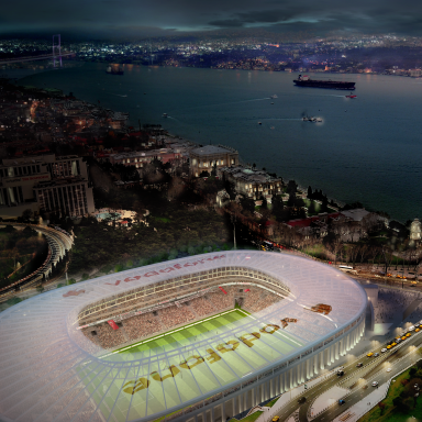 Vodafone Arena in Istanbul, Tukey