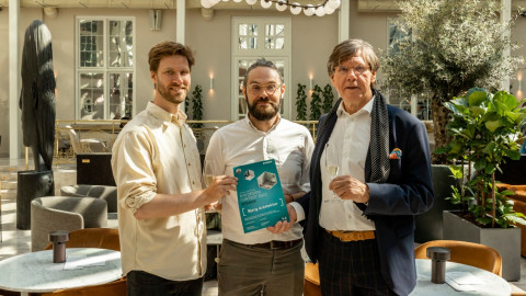Mads Bjerg Nørkjær, Carsten Wraae Jensen und Kjeld Bjerg vom Architekturbüro
