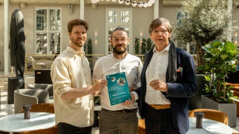 Mads Bjerg Nørkjær, Carsten Wraae Jensen und Kjeld Bjerg vom Architekturbüro