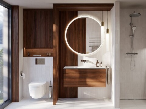 Badezimmerentwurf von Andrin Schweizer aus der Schweiz.