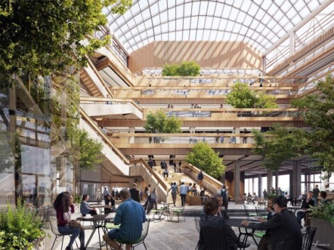 Interior view of the Ferring Pharmaceuticals headquarters