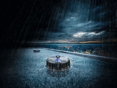 Geberit Pluvia roof drainage system