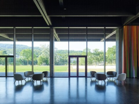 Meeting space and welcome centre of the Keppler Hall