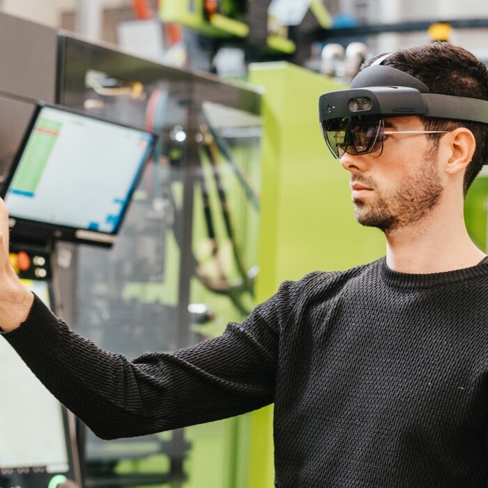 The HoloLens in action