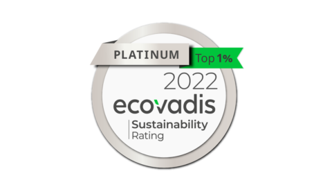 EcoVadis Platin-Zertifikat