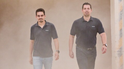 Process engineer Julius Hain and Head of Production Stefan Radke and their teams are committed to mastering the processes of ceramics production in Haldensleben, Germany.